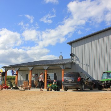 Exterior of the Baker's farm shop